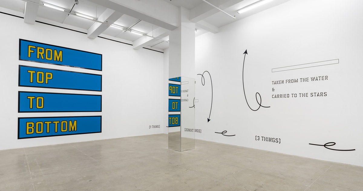 Lawrence Weiner | Marian Goodman